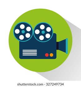camera film design, vector illustration eps10 graphic 