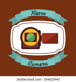 camera film design, vector illustration eps10 graphic 