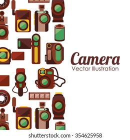 camera film design, vector illustration eps10 graphic 