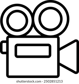 Camera Film Icon Design For Personal and Commerial Use