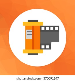 Camera film roll icon