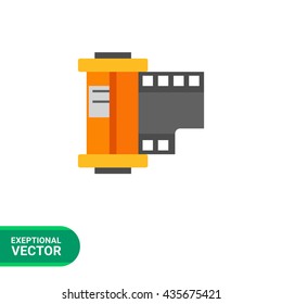 Camera film roll icon