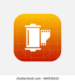 camera film roll icon
