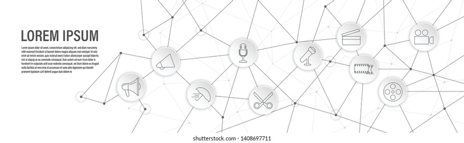 camera for filming icon. From Web set