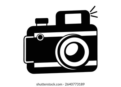 camera flash black clip art 