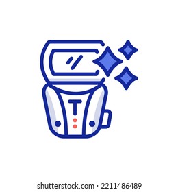 camera flash equipment icon illustration