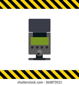 Camera flash tube lamp icon 1