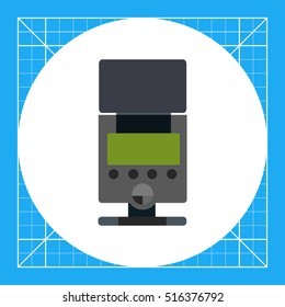 Camera flash tube lamp icon 1