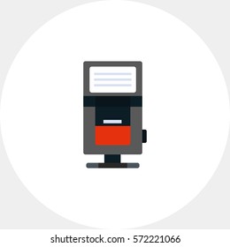 Camera flash tube lamp icon 2