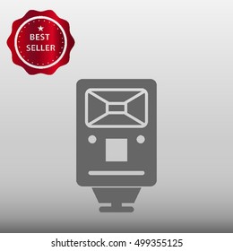 Camera Flash Vector Icon Illustration