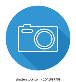 Camera flat icon