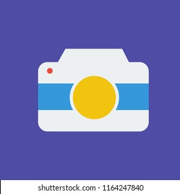 Camera Flat Icon 