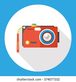 camera flat icon