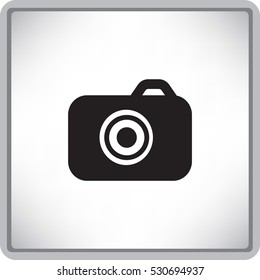 Camera flat icon.