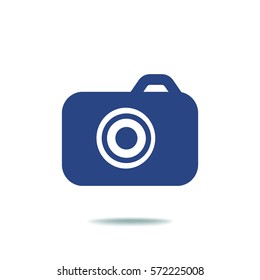 Camera flat icon.