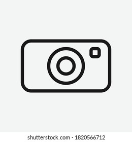 Camera flat icon design Vector Eps10
