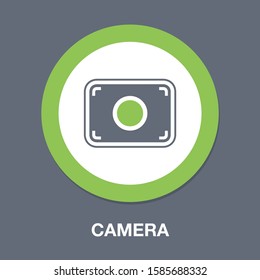 Camera flat icon - From Multimedia, Camera and Photography icons set