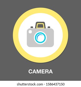 Camera flat icon - From Multimedia, Camera and Photography icons set