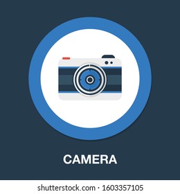 Camera flat icon - From Multimedia, Camera and Photography icons set