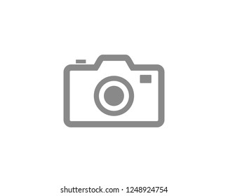Camera Flat icon symbol vector