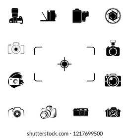 camera focus icon. Detailed set of photo camera icons. Premium quality graphic design icon. One of the collection icons for websites, web design, mobile app on white background