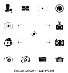 camera focus icon. Detailed set of photo camera icons. Premium quality graphic design icon. One of the collection icons for websites, web design, mobile app on white background