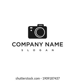 camera and food logo design modern simple icon