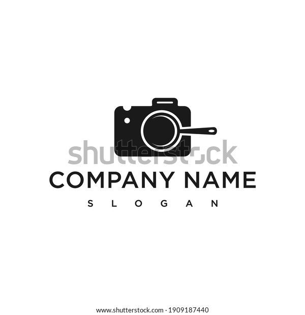 Camera Food Logo Design Modern Simple Stock Vector (Royalty Free ...