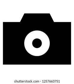 Camera glyph icon 