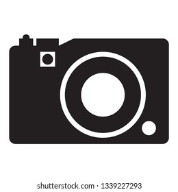 camera glyph vector icon, modern concept, simple concept