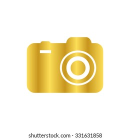 Camera - Gold Vector Icon