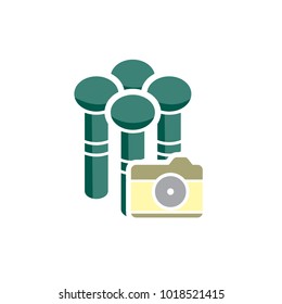 Camera Group Logo Icon Design