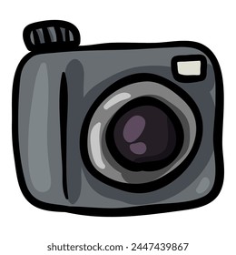 Camera - Hand Drawn Doodle Icon