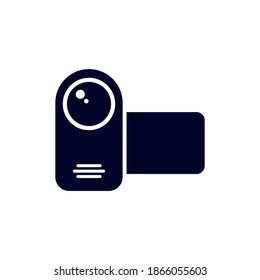 Camera handicam icon logo vector template, Creative Movie logo concept, Icon symbol, Illustration