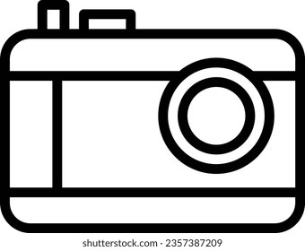 Camera Hobby Photo Outline Icon