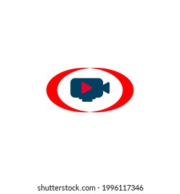 Camera home and video camera icon
