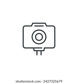 Camera icon, Camera 1 vector illustration