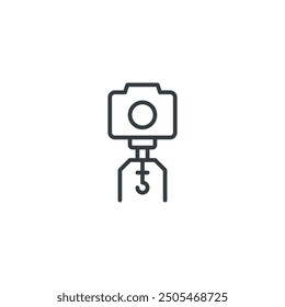 Camera icon, Camera 2 vector illustration