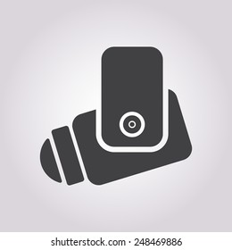 Camera icon. 