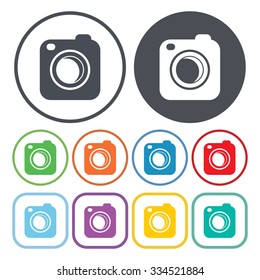 Camera icon. 
