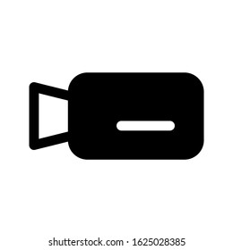 camera icon with 48 px and glyph style. Suitable for UI designs, logos, applications and websites.