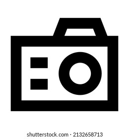 Icono de cámara, mejor utilizado para web o aplicación, ilustración vectorial Formato de archivo EPS 10