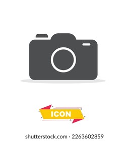 Camera icon in black colour