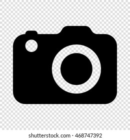 Camera icon. Black on transparent background.