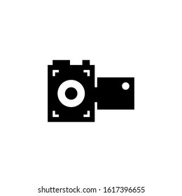 camera icon black and white