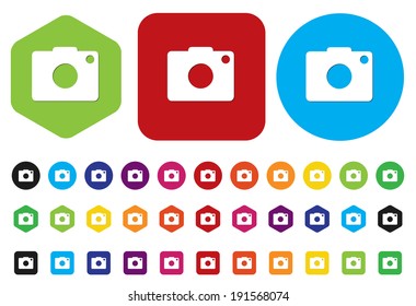 camera icon / button