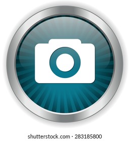 camera icon / button, graphic design element