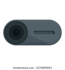 Camera icon cartoon vector. Action cam. Sport cam