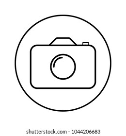 Camera icon in cirlce