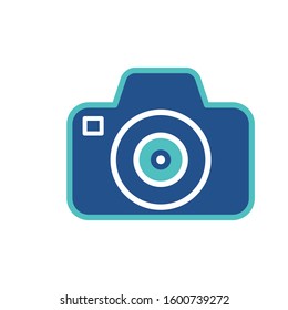 camera, icon, collection, trendy, style, collection, symbol